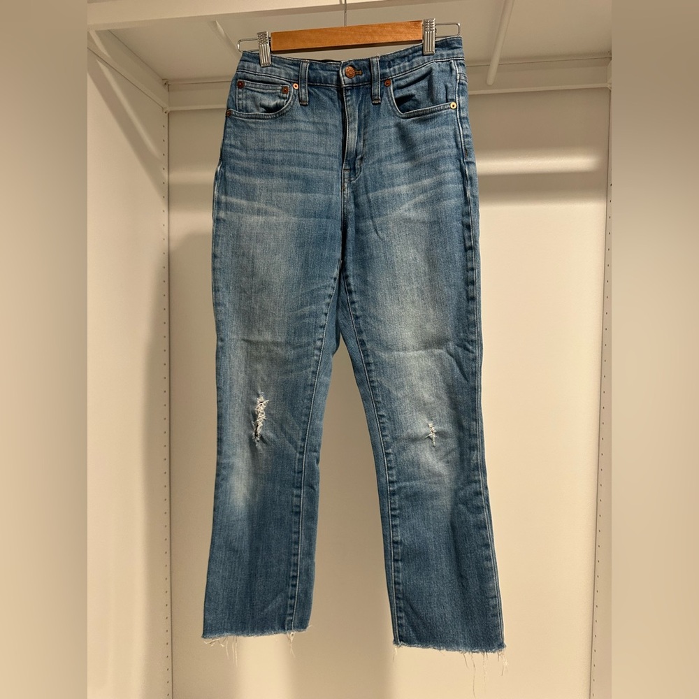Madewell High-rise Slim Crop Boy Jean